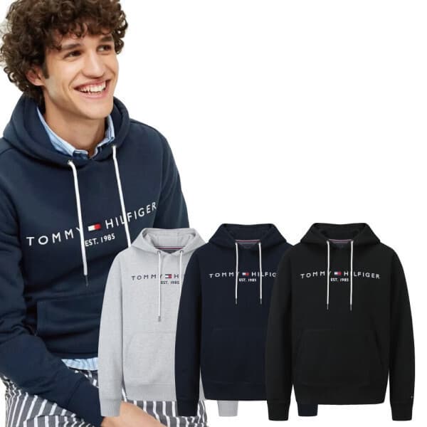 BBV0 Tommy Hilfiger Embroidered Logo Hoodie