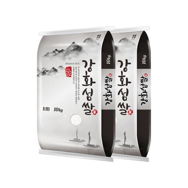 주식회사더프레시 강화섬쌀 25년산 삼광 상등급 10kg+10kg - 최저가 73,900원