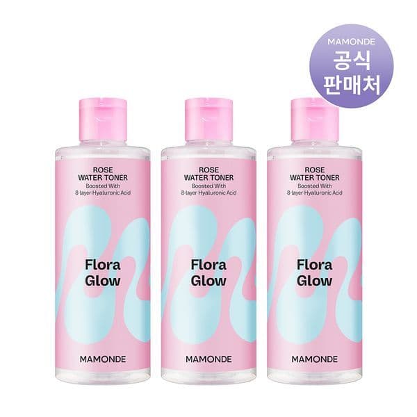 하프클럽 하프클럽/마몽드 플로라글로우 로즈워터 토너 300ml 3개