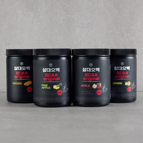 삼대오백스토어 삼대오백 BCAA 오리지널 4FLAVOR (레몬 사과 망고 파인애플)