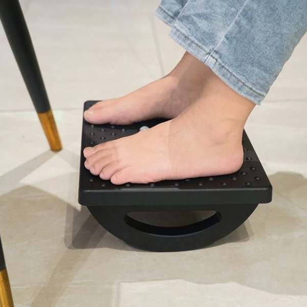 (센스토어) 책상발받침 풋스툴 흔들 스윙 지압 풋레스트