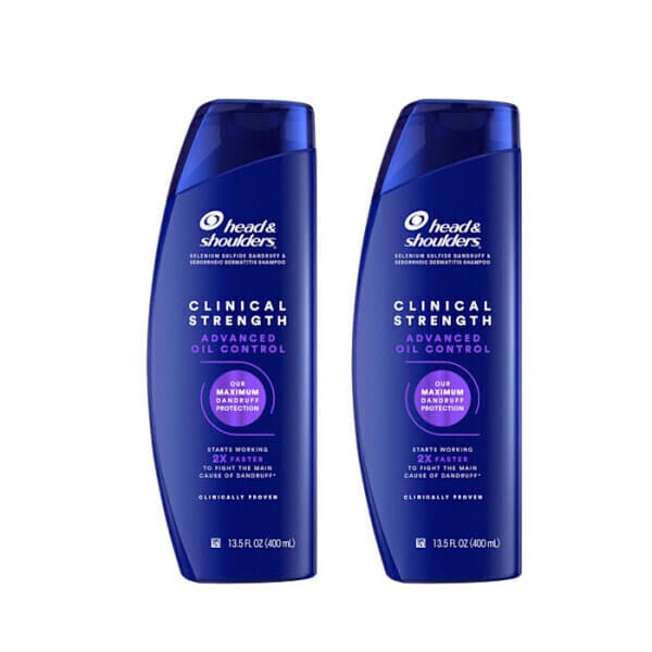 vitatra 헤드앤숄더 클리니컬 스트렝스 오일 컨트롤 샴푸 400ml 보라 2개
