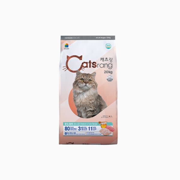 대주펫푸드 캐츠랑 전연령 고양이 건식사료 20kg
