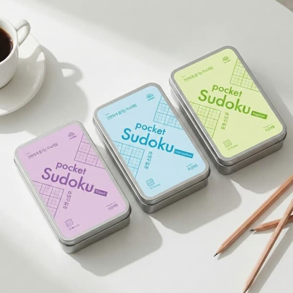 마인드플레이 포켓 스도쿠 Pocket Sudoku 마인드플레이 - 최저가 13,900원