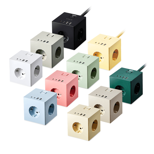 보코스토어 보코 큐브프로45 USB C타입 큐브 멀티탭 PD45W 초고속충전 3구 2m - 최저가 37,900원