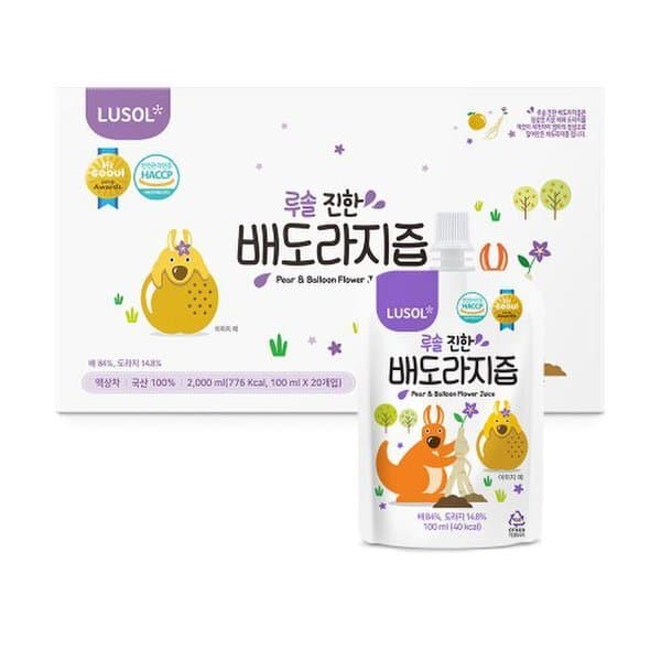 신세계백화점 루솔 진한 배도라지즙 120포