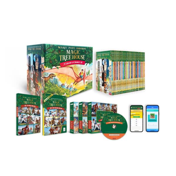 LanguageWorld Magic Tree House 1-34 Set Book CD Wordbook - 최저가 229,840원