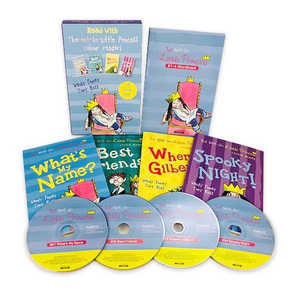 LanguageWorld The Not so Little Princess(Book+CD+Word book) 4종 SET
