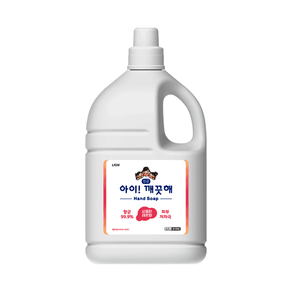 라이온코리아 아이깨끗해 핸드워시 레몬향 대용량 리필 4.5L 1개 - 최저가 49,810원