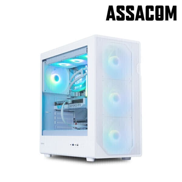 전체판매1위_아싸컴 AMD 9800X3D RTX5080 32GB 1TB 화이트 B850M 게이밍 조립PC