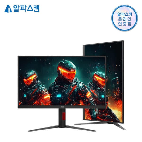알파스캔스토어 알파스캔 AOC Q27G4S 27인치 FAST IPS QHD 300Hz 지싱크호환 AI HDR 400 모니터 - 최저가 351,000원