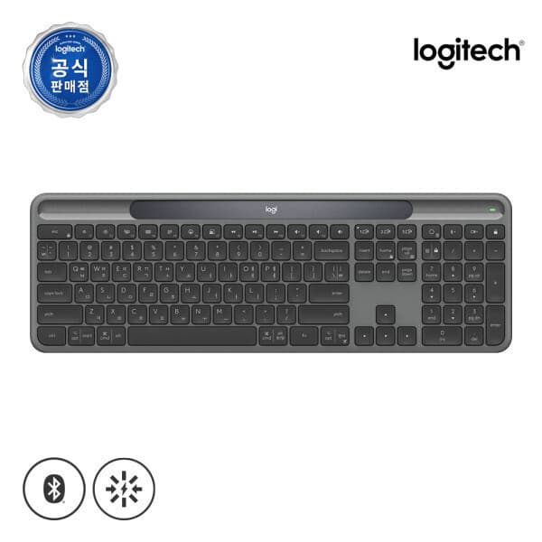 로지텍공식스토어 로지텍 솔라 K980 무선 블루투스 키보드