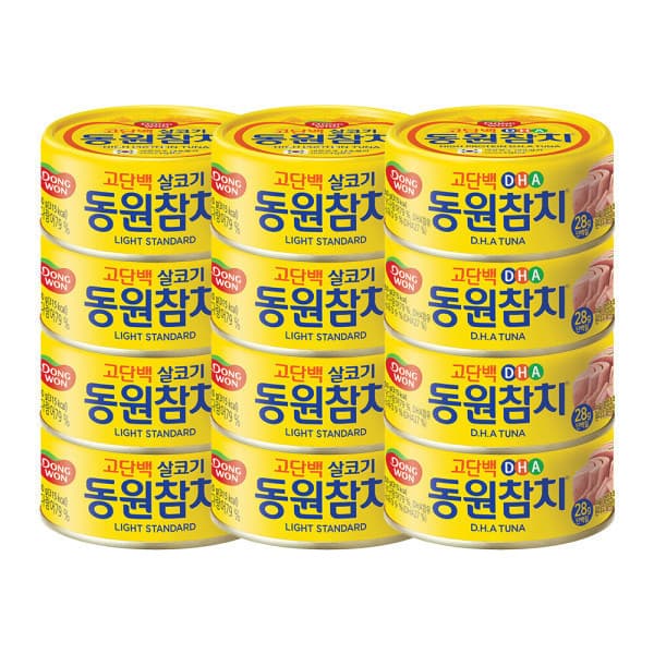 동원에프앤비스타배송 동원 라이트스탠다드 150G 8캔 + DHA 150G 4캔