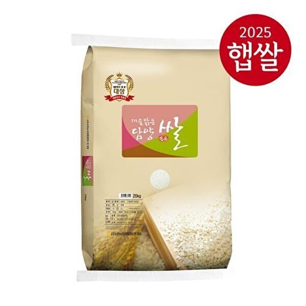 SK스토아TV쇼핑 T 25년산 햅쌀 담양농협 대숲맑은담양쌀 20kg 특등급