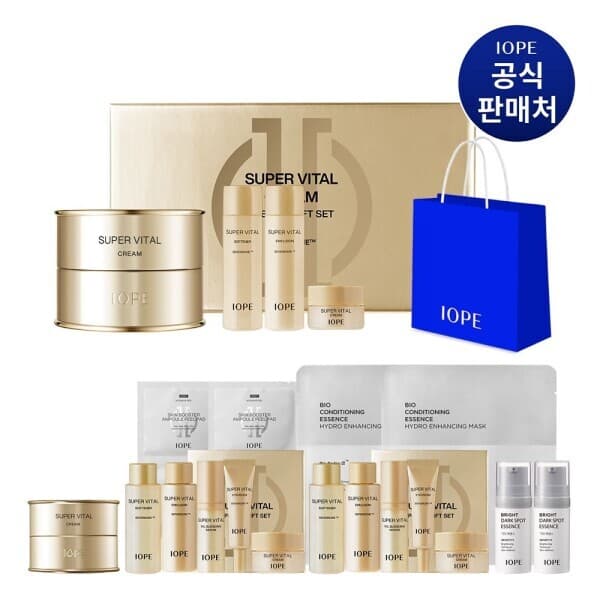 롯데아이몰 아이오페 슈퍼바이탈 크림 기획세트