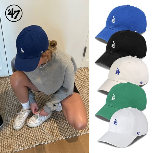 현대Hmall 현대Hmall 47브랜드 LA 다저스 스몰 로고 MLB 볼캡 야구 모자 - 최저가 30,620원