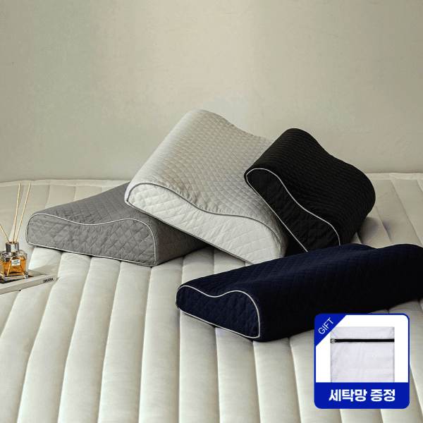 코튼베딩 코튼베딩 메모리폼 라텍스 누빔 베개커버 30x50/40x60 1장/2장 사계절