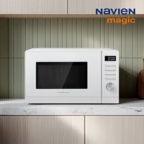 나비엔_매직 23L 무회전 플랫 전자레인지 MWR-1502EF 화이트