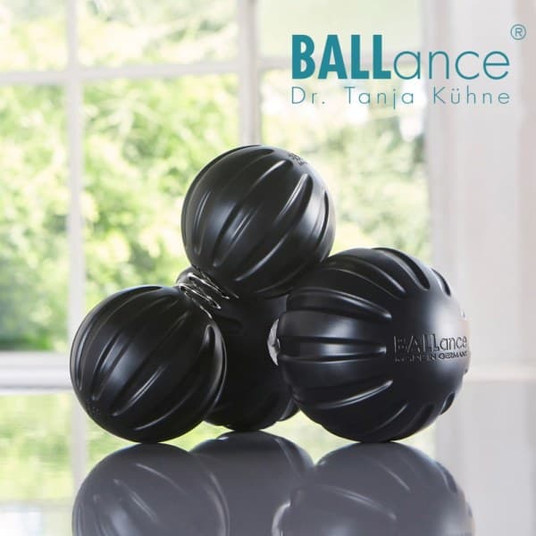 하선맘01 BALLance 볼란스 인텐시브 마사지볼 세트 블랙 2개