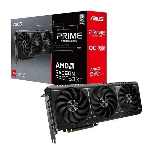 madesys11 ASUS PRIME 라데온 RX 9060 XT OC D6 16GB - 최저가 630,000원