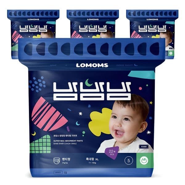 상무컴퍼니 로맘스 밤밤밤 팬티형 기저귀 특대형(XL) 88매 - 최저가 49,700원