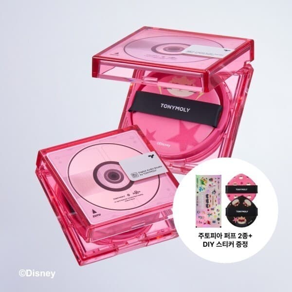 TONYMOLY(본사공식) (주토피아)스킨톤 픽싱 커버 쿠션 13g