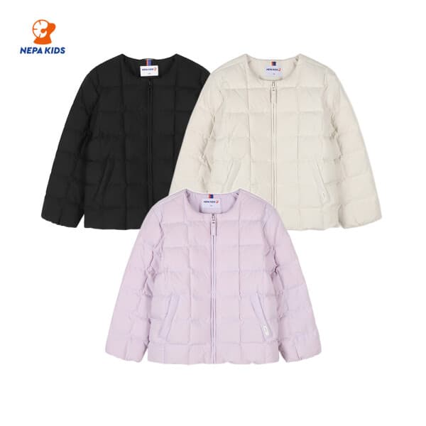 네파키즈공식스토어 NEPA KIDS 네파키즈 공용 퀼티드 덕다운 자켓 KLF2003