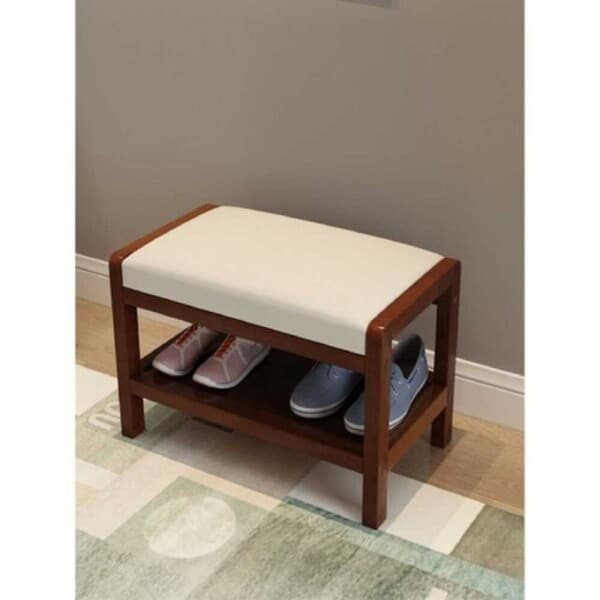 surong 원목 현관의자 신발장 벤치 수납 55cm - 최저가 39,260원