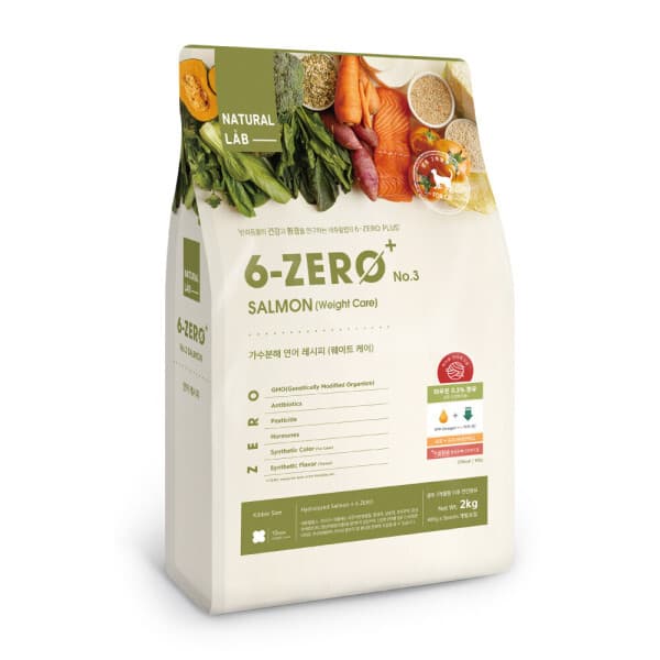 굿데이펫 네츄럴랩 6제로+ NO.03 가수분해 고양이 사료 연어 웨이트 케어 2kg - 최저가 27,000원