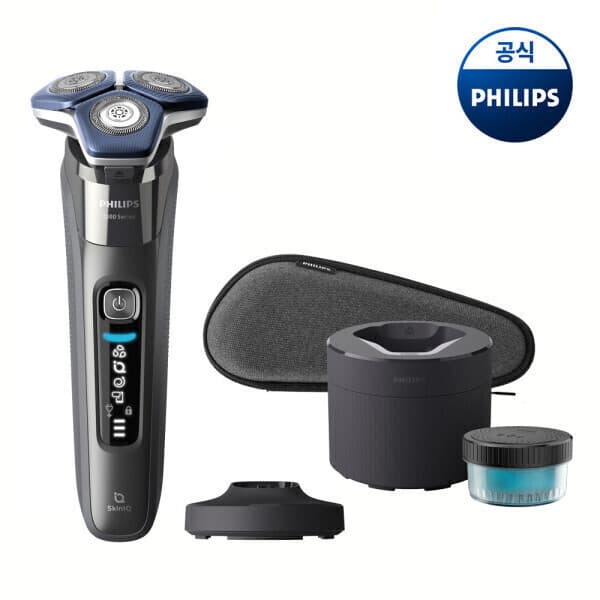 필립스공식판매처 PHILIPS 필립스 SkinIQ 7000 시리즈 전기면도기 다크 크롬 S7887/72 - 최저가 207,340원