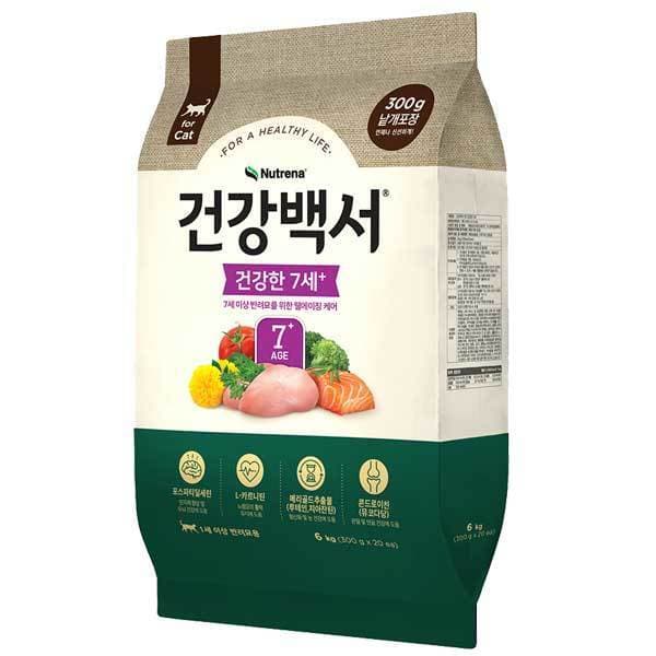 멍멍스타 건강백서 고양이사료 7세이상 6kg - 최저가 60,000원