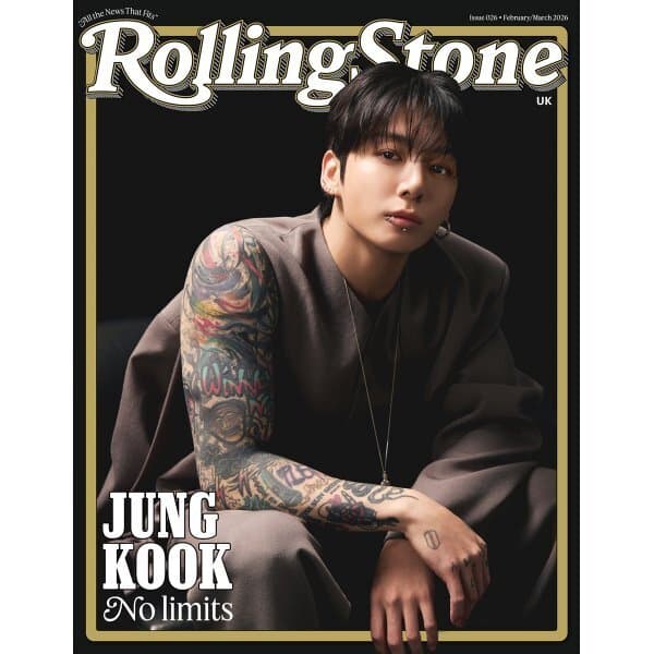 예스24도서 Rolling Stone UK 2026년 2월 3월 BTS 정국 커버