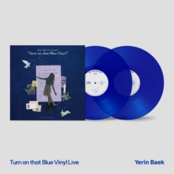 뮤직플랜트 LP 백예린 (Yerin Baek) - Turn on that Blue Vinyl (라이브 특별반) (2LP) - 최저가 200,000원