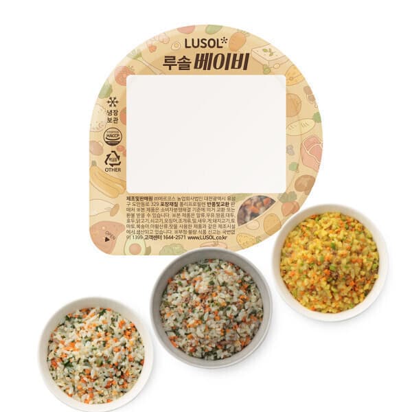 루솔 루솔 이유식 4단계 아기밥 한우 12팩 - 최저가 34,100원