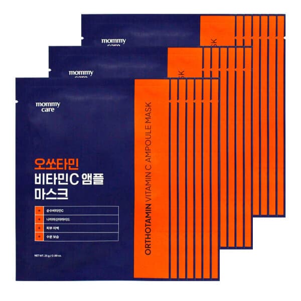 핫_딜마켓 마미케어 오쏘타민 비타민C 앰플 마스크팩 21매