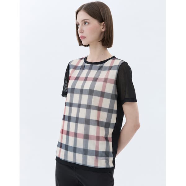 LF몰 25SS 스테디셀러 블랙 체크프린트 WNTS5B320BK - 최저가 95,000원