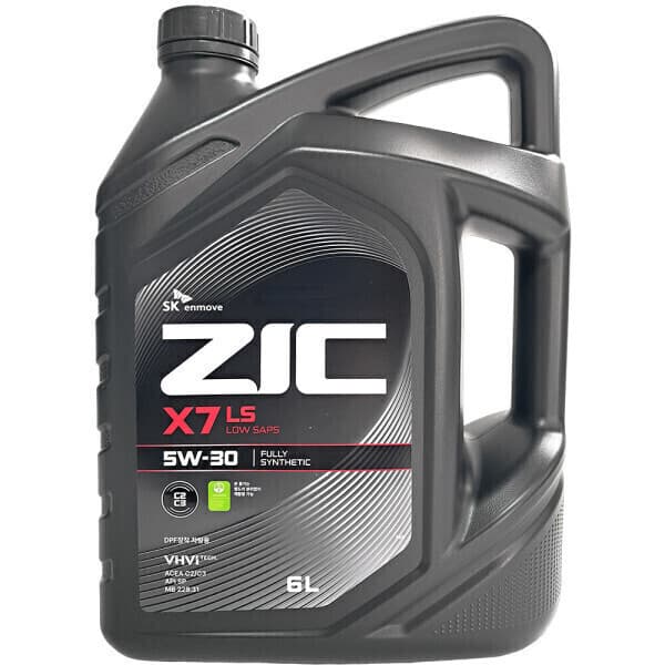 한눈알 지크 X7 LS 5W30 6L ZIC C2/C3 엔진오일