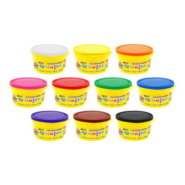 아모스공식스토어 탱탱 아이클레이 버킷 600g 10색 택1 - 최저가 17,900원