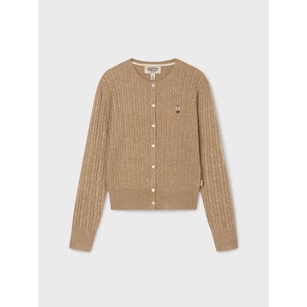 신세계백화점 Steve High Gauge Wool Cable Cardigan WHCKG1215F - 최저가 20,680원