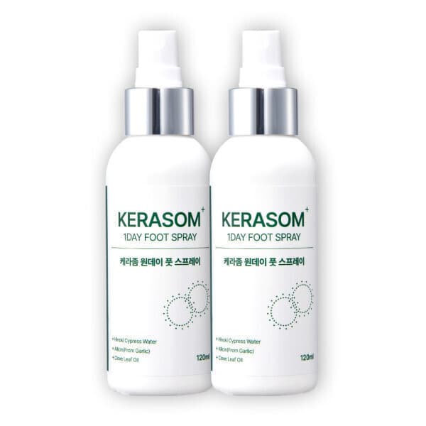 케라좀 케라좀 원데이 문제성 발 풋스프레이 120ml 2개