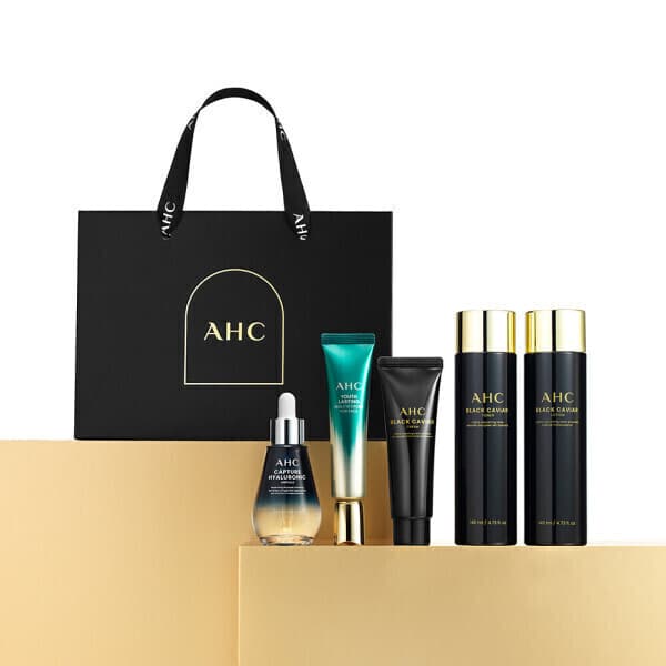 AHC_공식스토어 AHC 블랙캐비어 유스토탈 케어 세트 - 최저가 43,900원