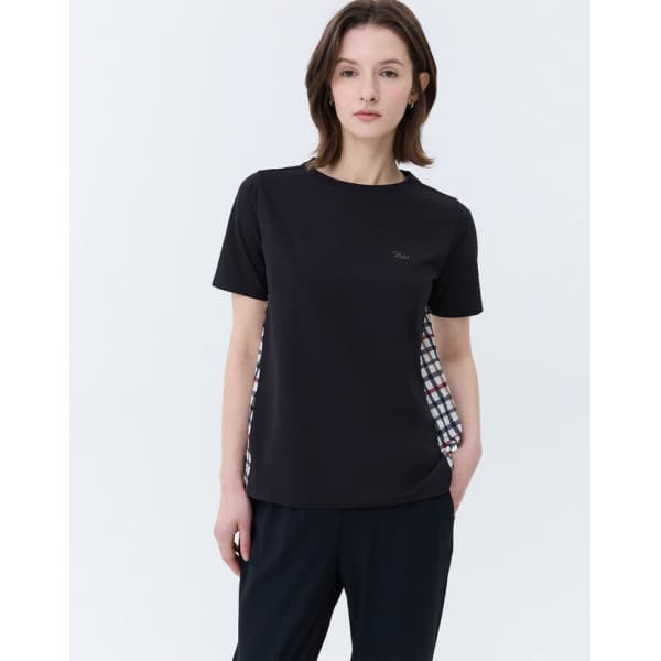 LF몰 25SS 스테디셀러 멜란지 체크 백 WNTS5B905BK - 최저가 114,000원