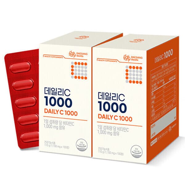 대상웰라이프스타배송 대상웰라이프 비타민C 1000mg 200정