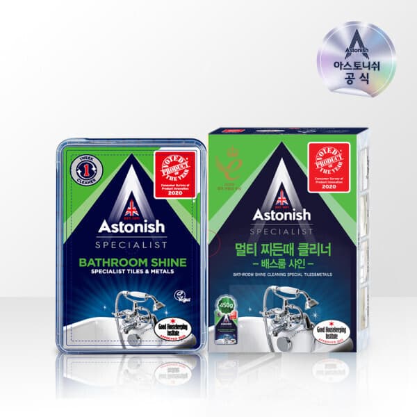 emmall 아스토니쉬 배스룸샤인 클리너 450g 2개