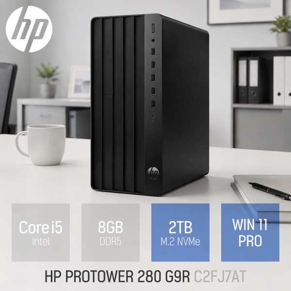 cloverworks HP 프로타워 280 G9R C2FJ7AT i5-14500 8GB 2TB WIN11