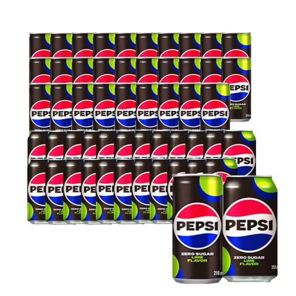 롯데칠성스타배송 펩시콜라 제로라임 210mlx30캔 355ml 24캔