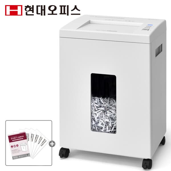 (현대오피스) 페이퍼프랜드 저소음 문서세단기 PK-7100CD 15매 21L 파쇄기 - 최저가 188,900원