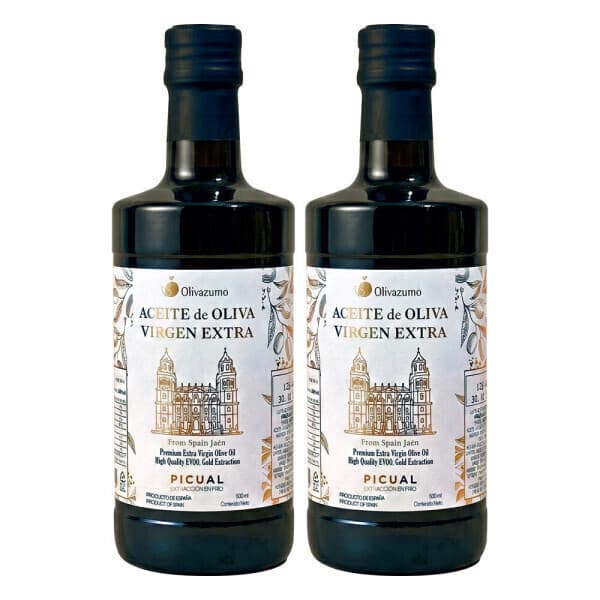 서울랩스 엑스트라버진 올리브오일 500ml 2병 스페인산 피쿠알