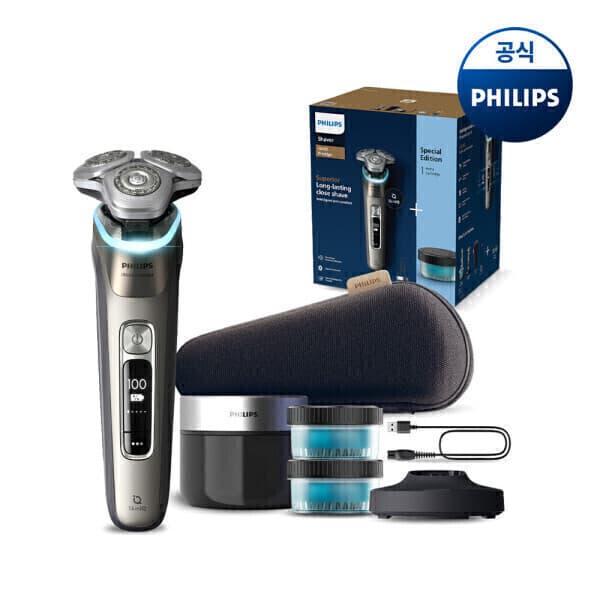필립스공식판매처 PHILIPS 필립스 i9000 전기면도기 프레스티지 골드 오이스터 XP9208/78 - 최저가 297,090원