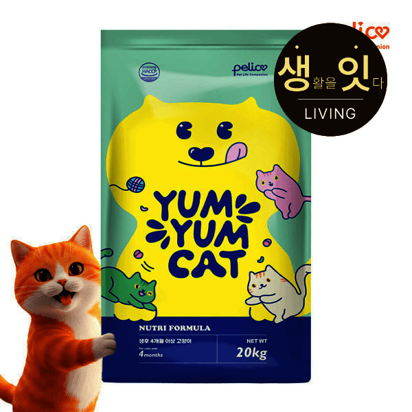 펠리코 펠리코 냠냠캣 20kg 고양이사료